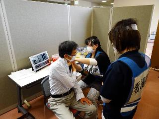 集団ワクチン接種のためのシミュレーション