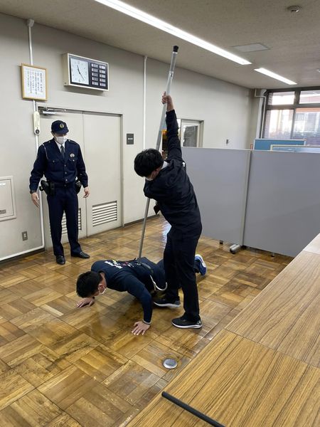 不審者対応訓練