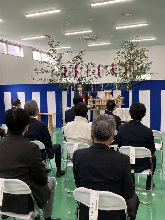 株式会社韮崎電子本社工場竣工式