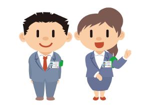調査員イラスト