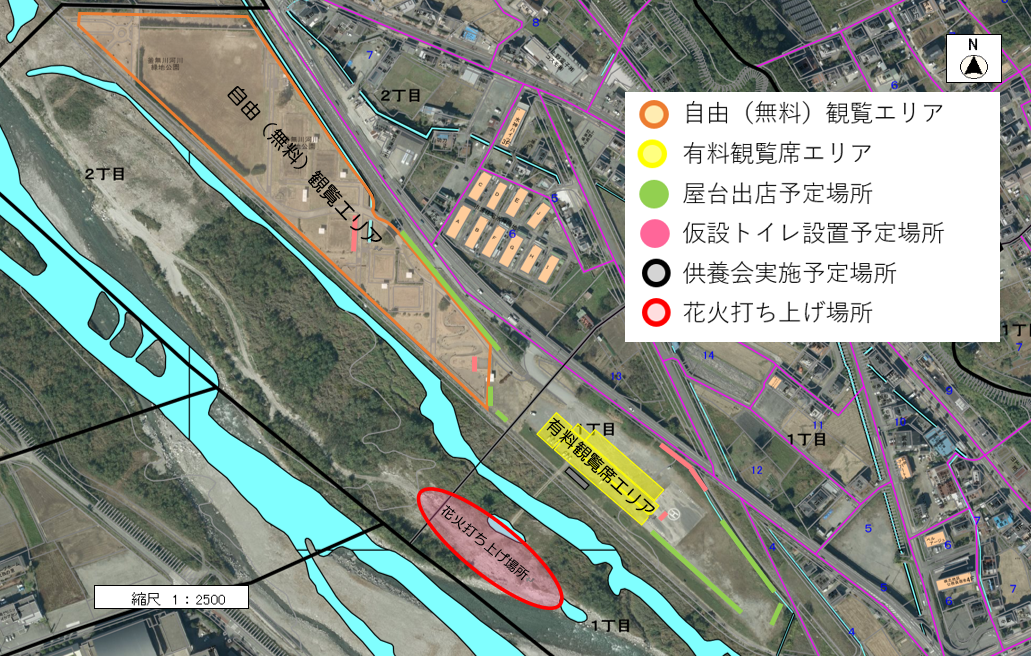 R7花火大会会場全体図3