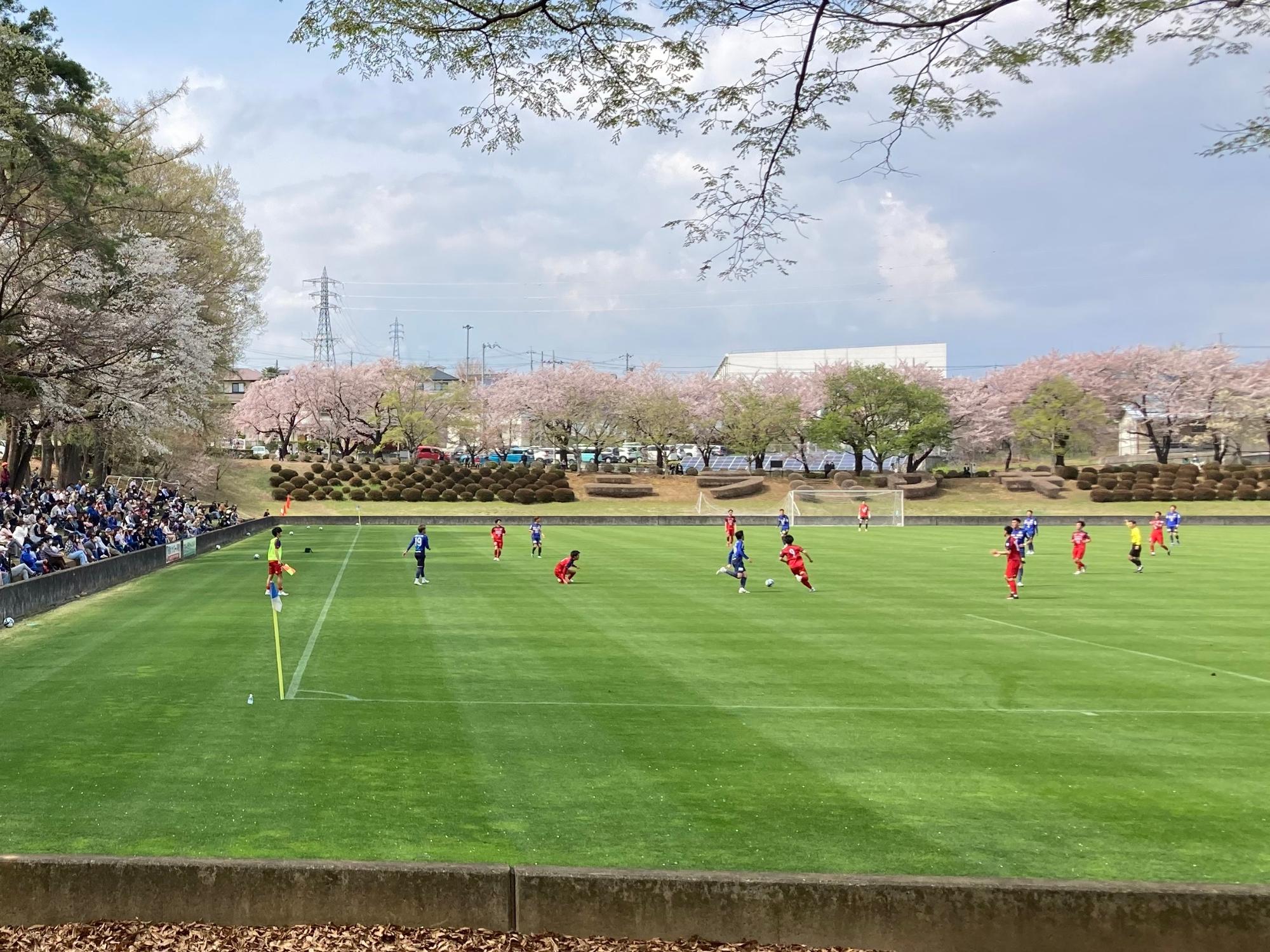 韮崎中央公園 芝生グラウンド
