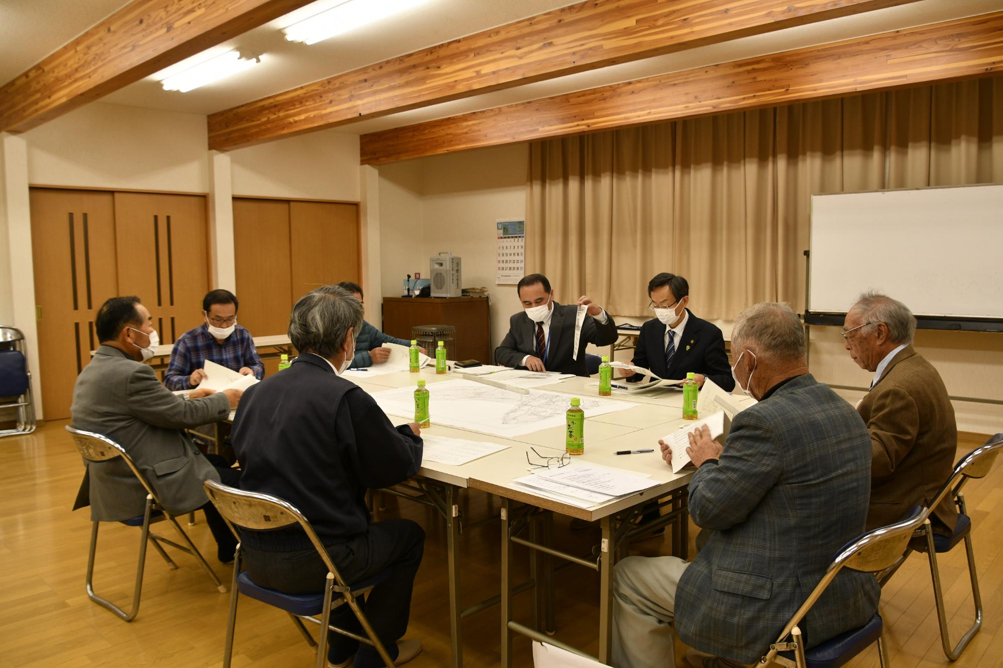 12月7日のまちづくりミーティングの様子