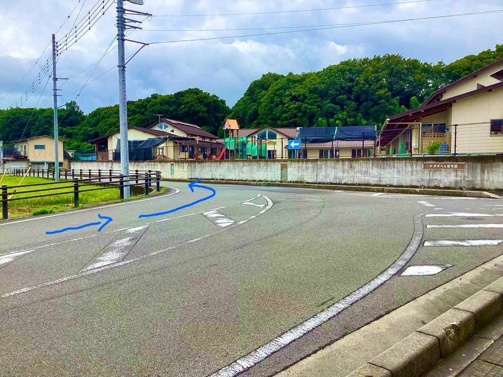 一歩通行 時計回りで侵入