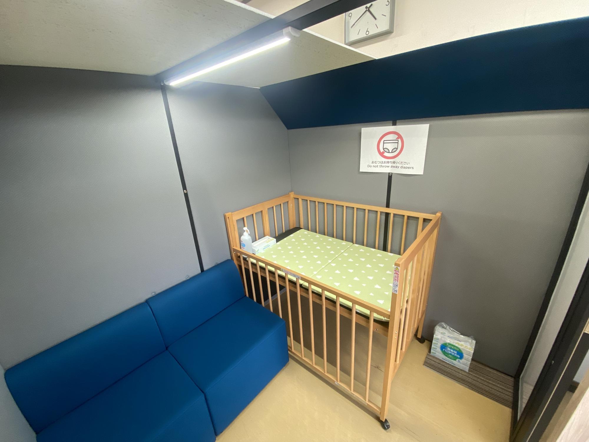 ベビーケアルーム内部