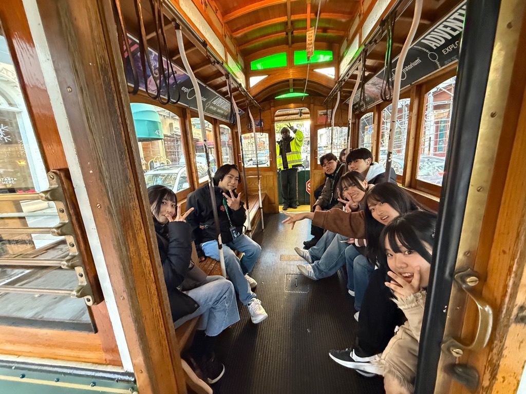 フェアフィールド市派遣学生がサンフランシスコに行った時の様子