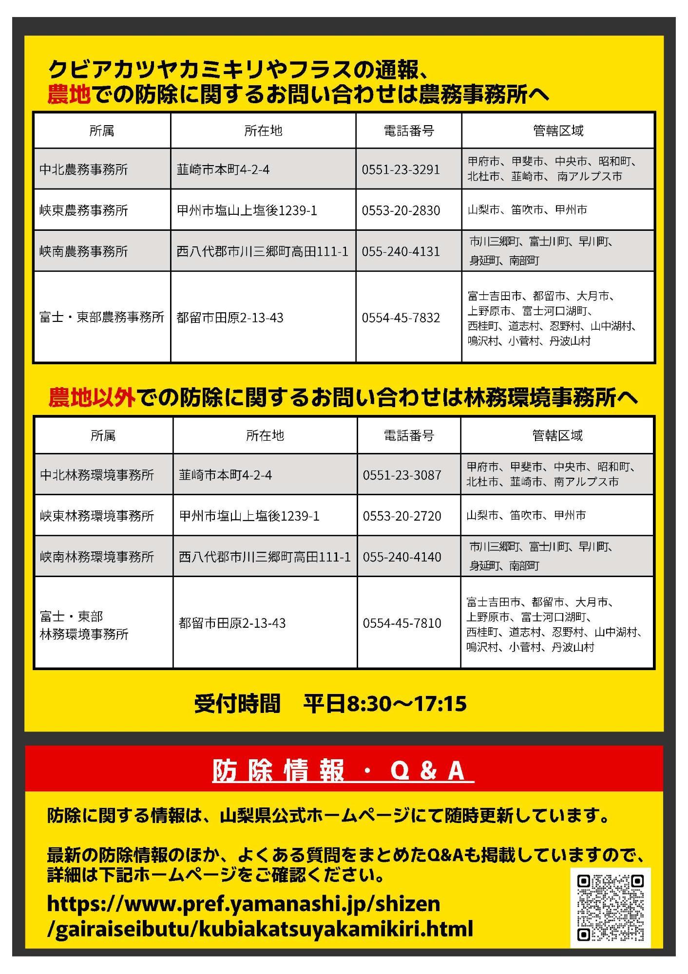 新クビアカツヤカミキリ注意喚起チラシ