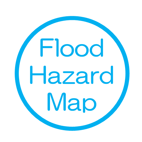 Flood hazard map